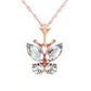 Autumn Breeze Aquamarine Necklace
