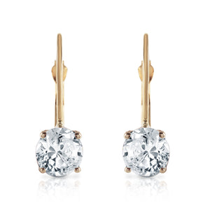 Zen Solitaire Diamond Earrings