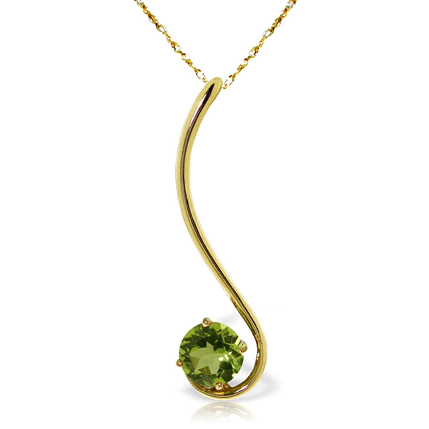 Celestial Sway Peridot Necklace