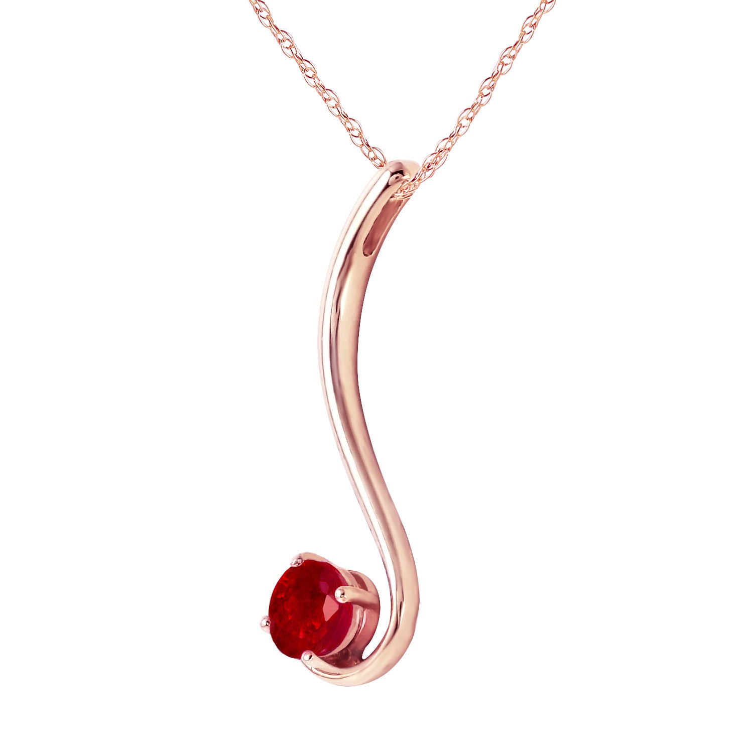 Celestial Sway Ruby Necklace