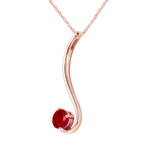 Celestial Sway Ruby Necklace
