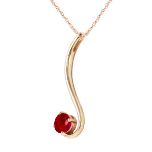 Celestial Sway Ruby Necklace