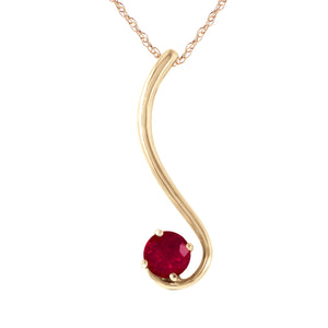 Celestial Sway Ruby Necklace