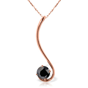 Celestial Sway Black Diamond Necklace