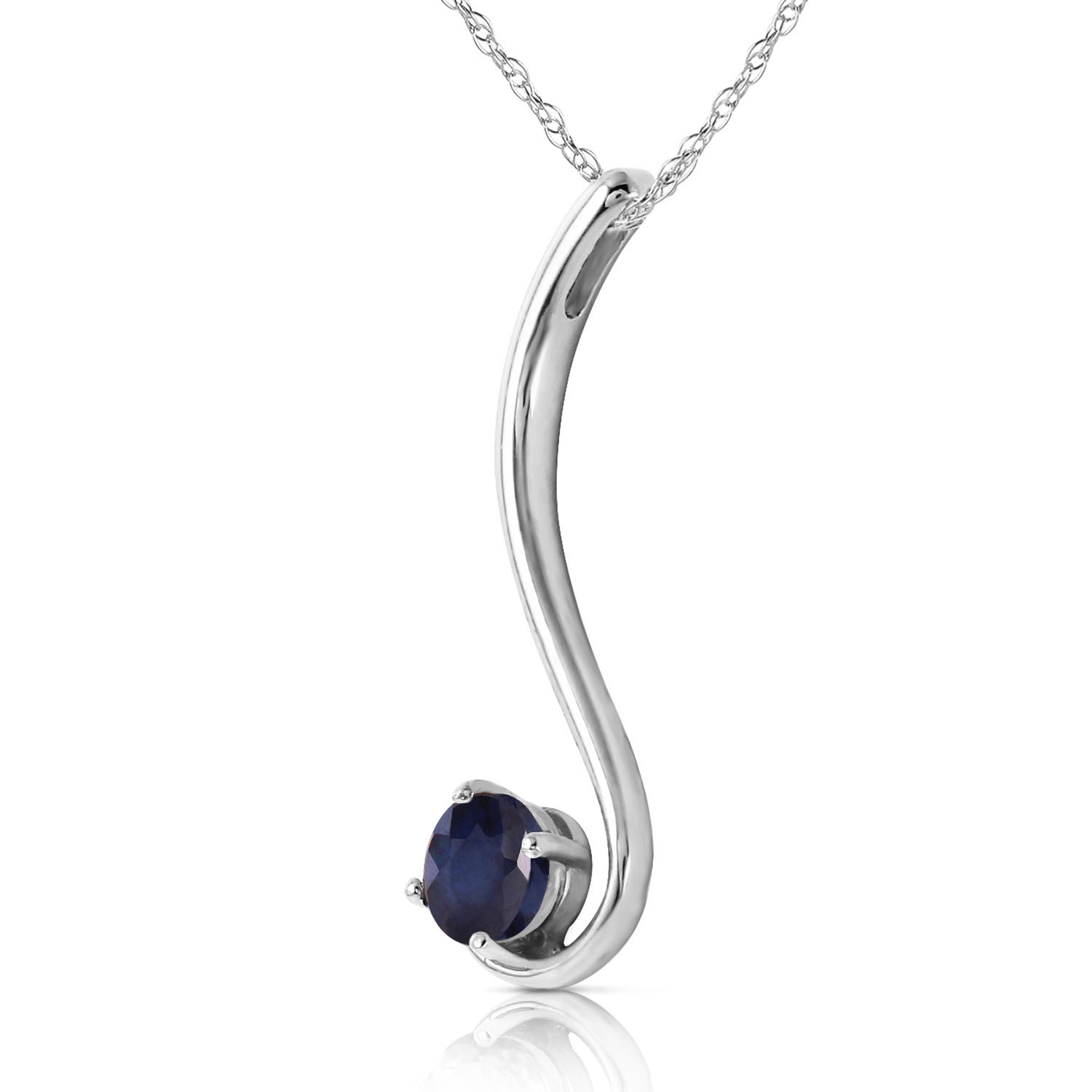 Celestial Sway Sapphire Necklace