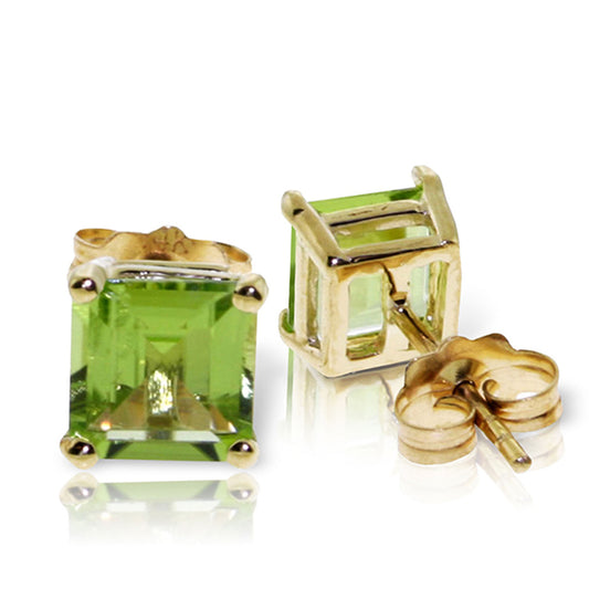 Soulful Edge Peridot Earrings