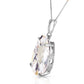 Hidden Light White Topaz Necklace