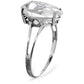 Essential Droplet White Topaz Ring