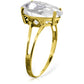 Essential Droplet White Topaz Ring