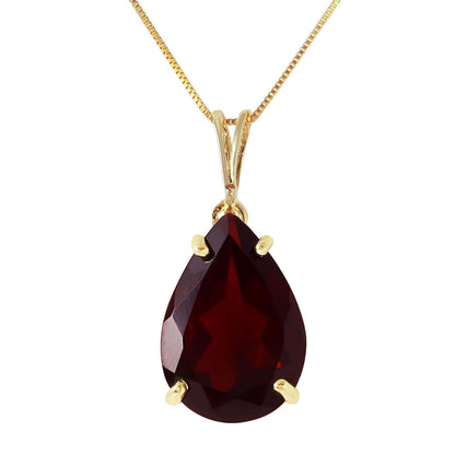 Hidden Light Garnet Necklace