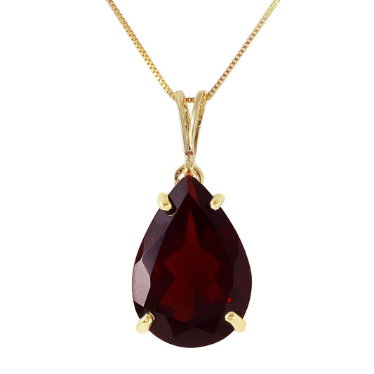 Hidden Light Garnet Necklace