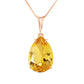 Hidden Light Citrine Necklace