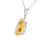 Hidden Light Citrine Necklace