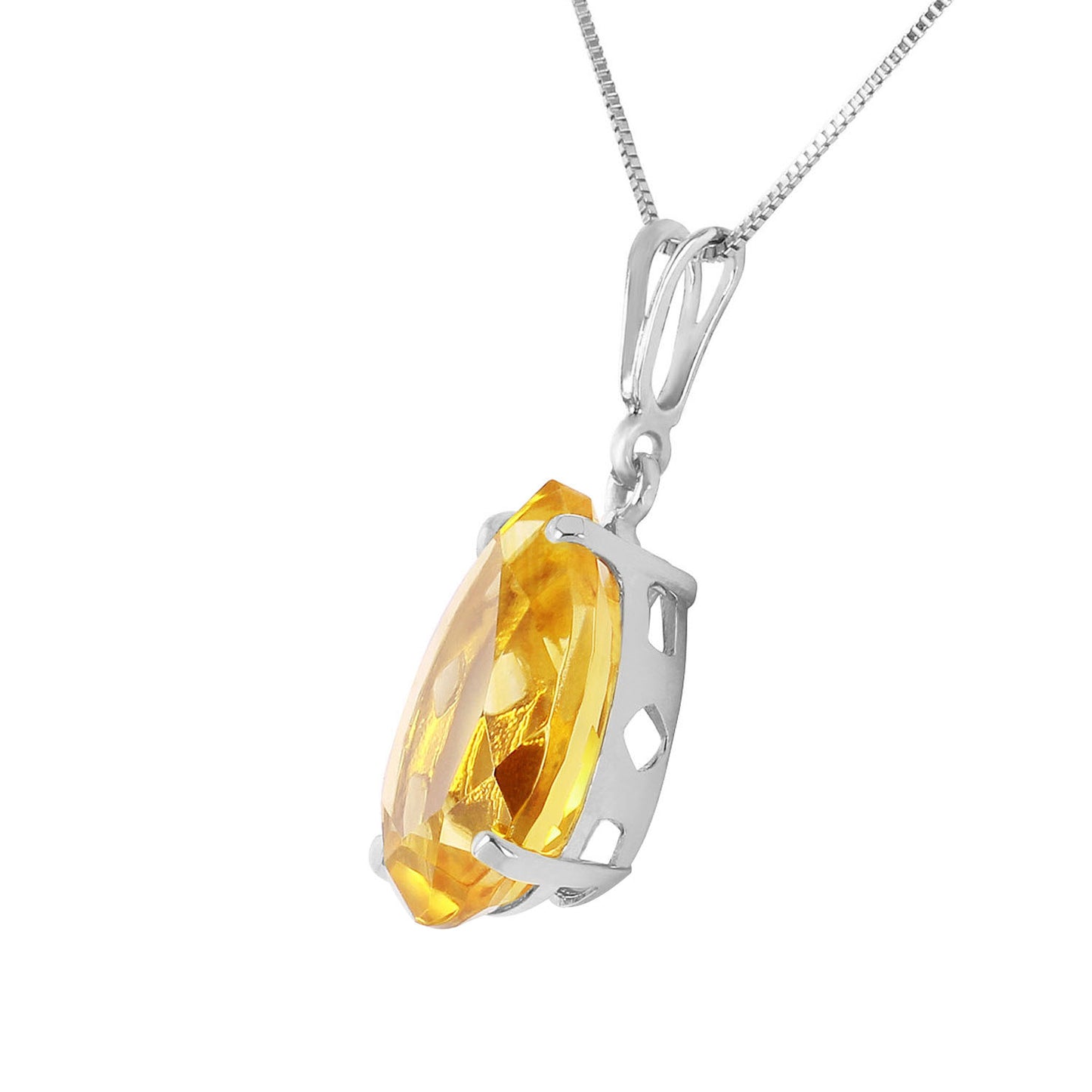 Hidden Light Citrine Necklace
