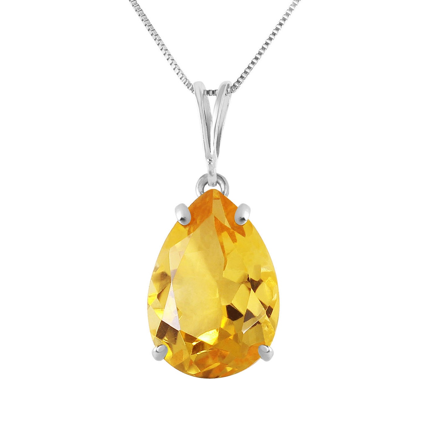 Hidden Light Citrine Necklace