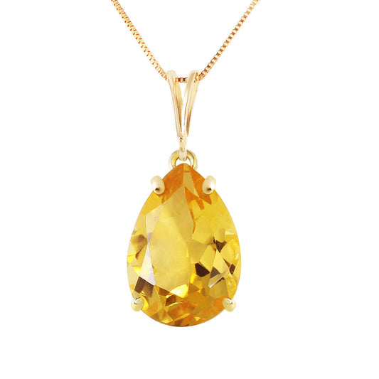 Hidden Light Citrine Necklace