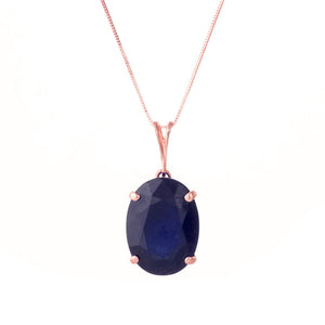 Graceful Glow Sapphire Necklace
