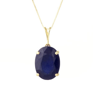 Graceful Glow Sapphire Necklace