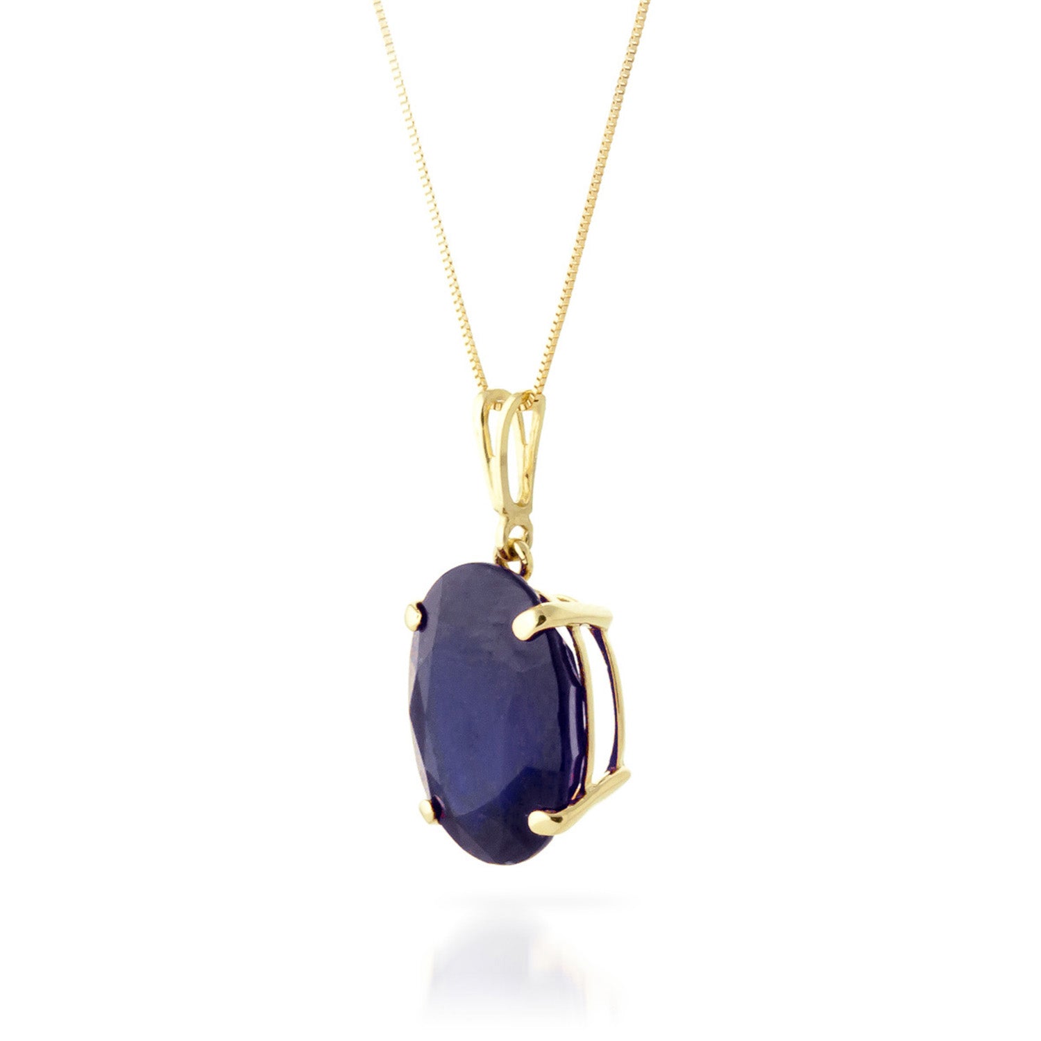 Graceful Glow Sapphire Necklace