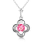 Autumn Serenity Pink Topaz Necklace