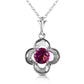 Autumn Serenity Amethyst Necklace