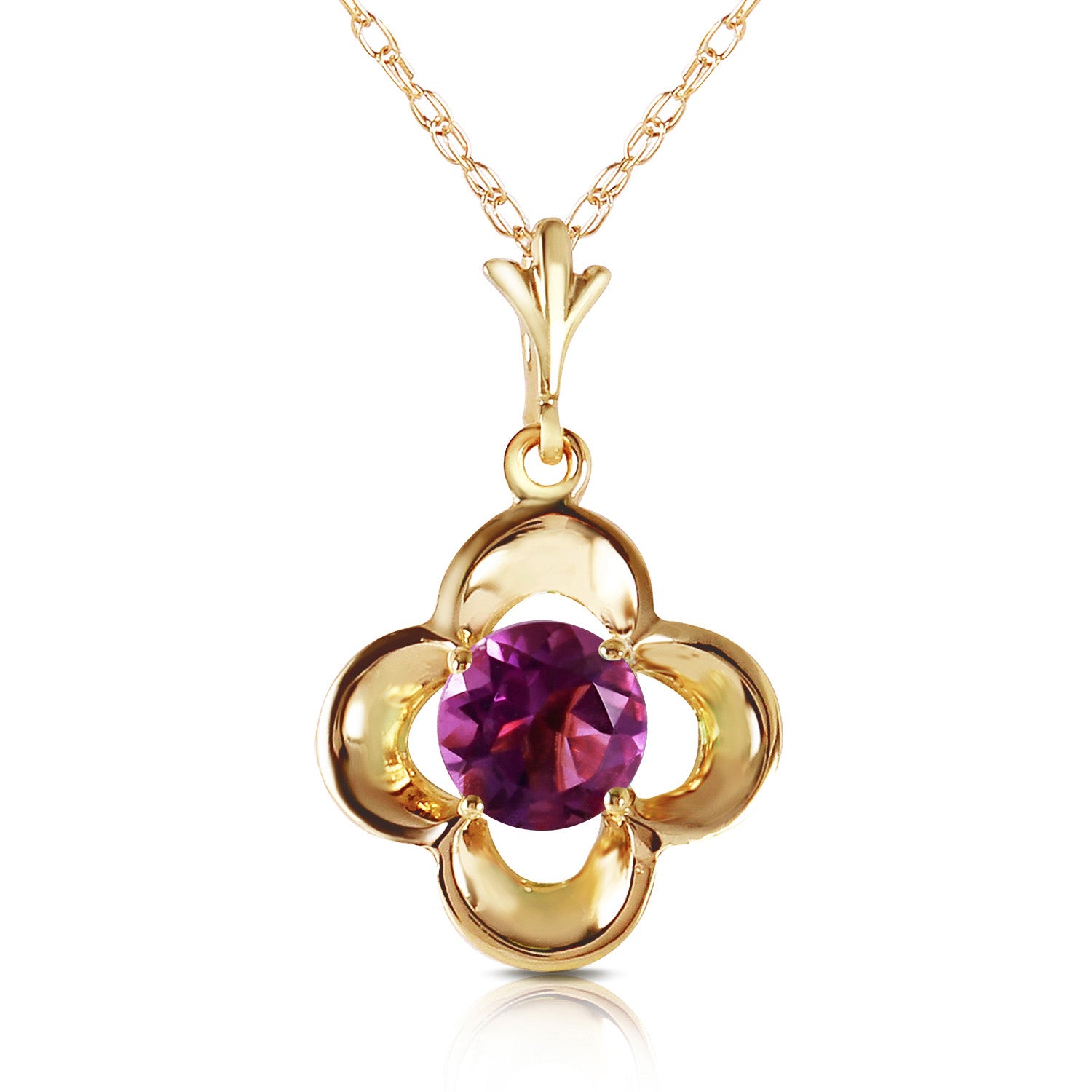 Autumn Serenity Amethyst Necklace