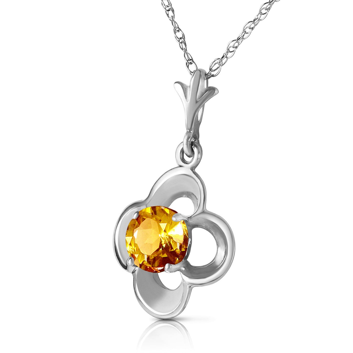 Bloomstone Blossom Citrine Necklace