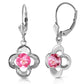 Autumn Serenity Pink Topaz Earrings