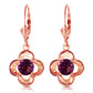 Bloomstone Blossom Amethyst Earrings