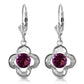 Bloomstone Blossom Amethyst Earrings