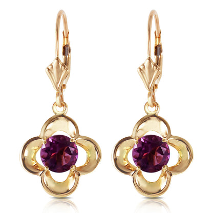 Bloomstone Blossom Amethyst Earrings