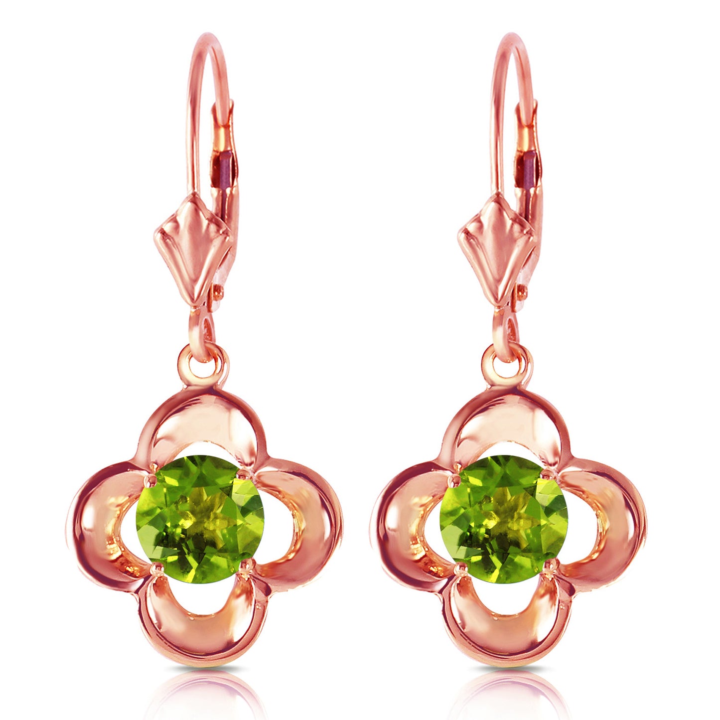 Bloomstone Blossom Peridot Earrings
