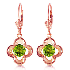 Autumn Serenity Peridot Earrings