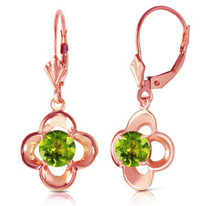 Autumn Serenity Peridot Earrings