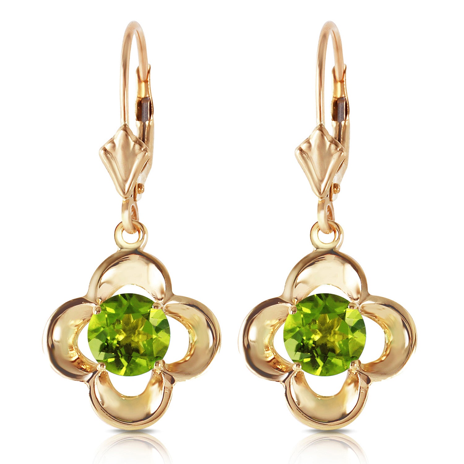 Autumn Serenity Peridot Earrings