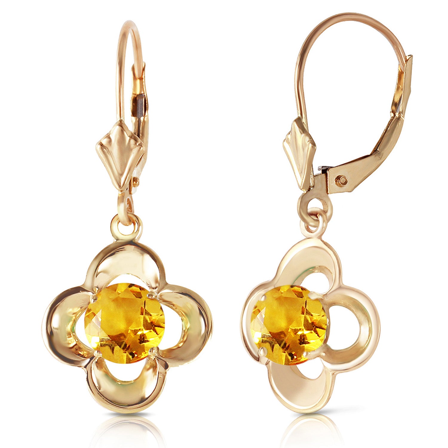 Autumn Serenity Citrine Earrings