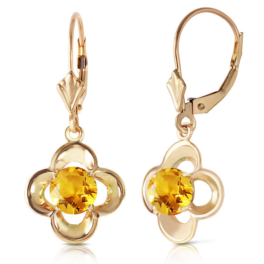 Autumn Serenity Citrine Earrings