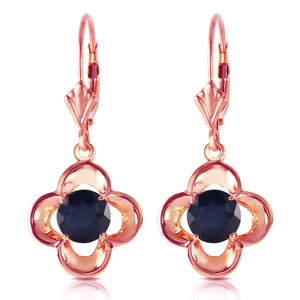 Autumn Serenity Sapphire Earrings – Depth of the Sky