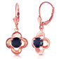 Autumn Serenity Sapphire Earrings – Depth of the Sky