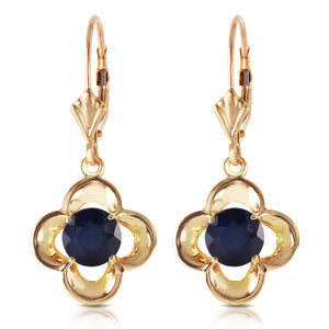 Autumn Serenity Sapphire Earrings – Depth of the Sky