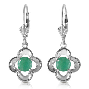 Autumn Serenity Emerald Earrings