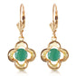 Autumn Serenity Emerald Earrings