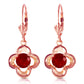 Autumn Serenity Ruby Earrings