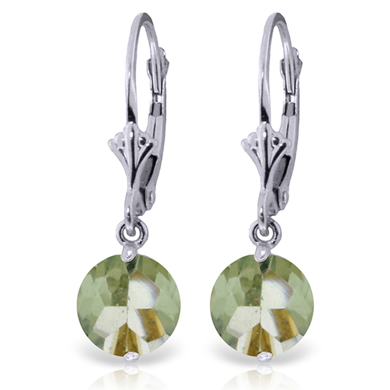 Eternal Gem Green Amethyst Earrings