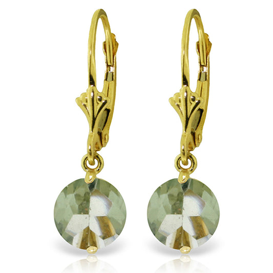 Eternal Gem Green Amethyst Earrings