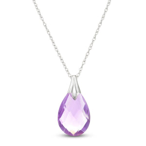 Glistening Glow Amethyst Necklace
