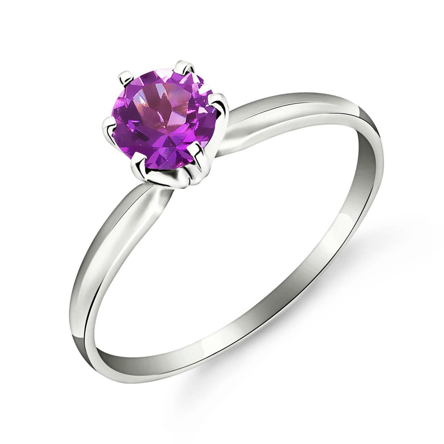 Subtle Serenity Amethyst Ring