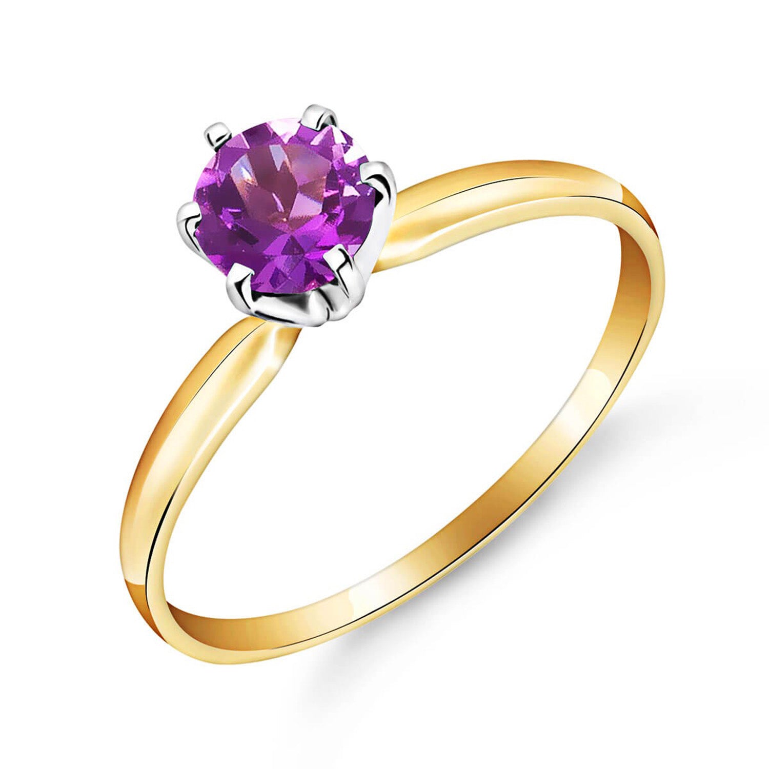Subtle Serenity Amethyst Ring