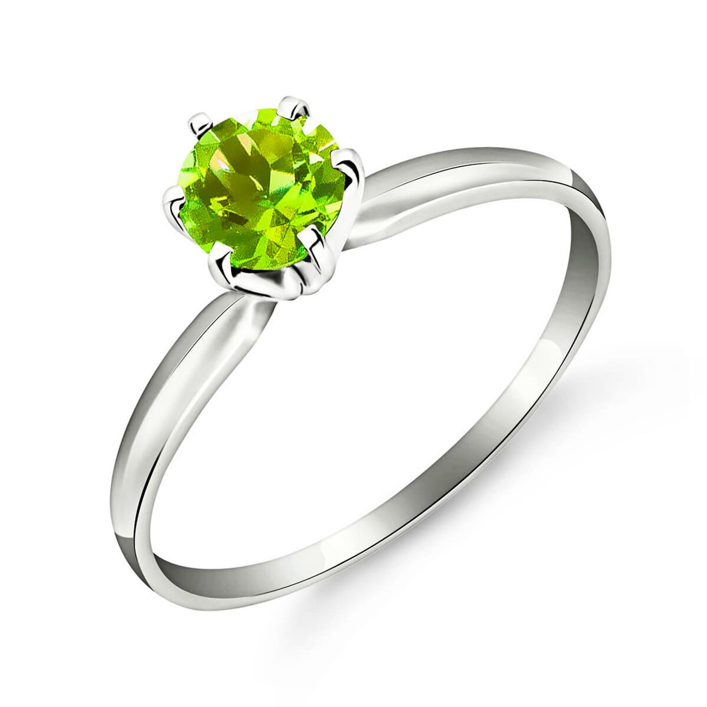 Subtle Serenity Peridot Ring