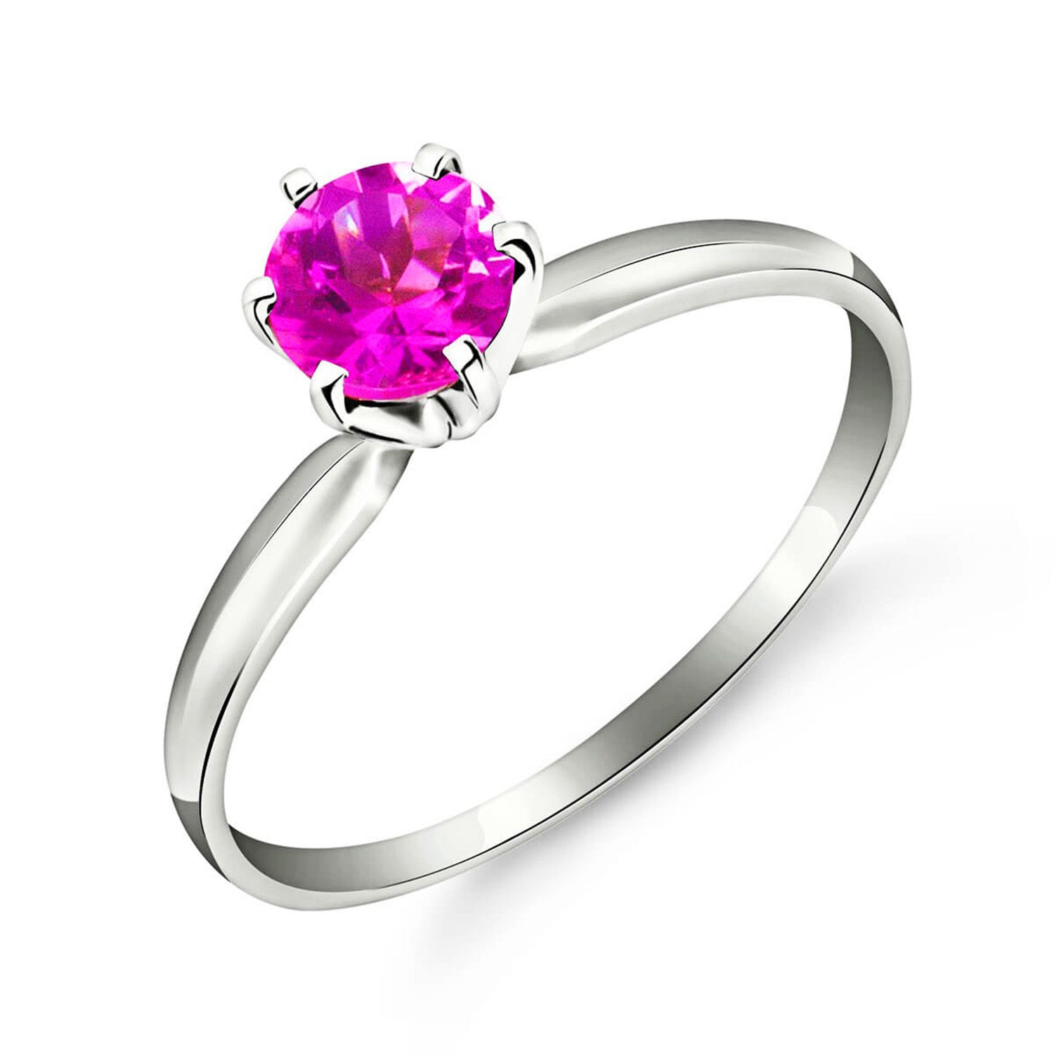 Subtle Serenity Pink Topaz Ring